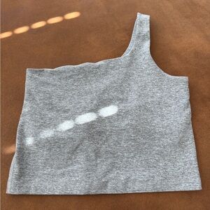 Beyond Yoga Heather Gray Sleeveless Top